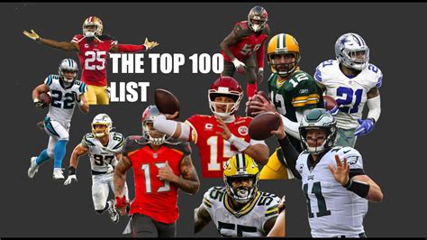 Nfl Top 100 Players Part 3 A Final List Youtube