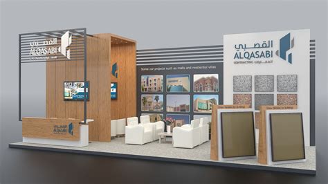 Al Qasabi Exhibition Stand Design Saudi Arabia On Behance Exhibition Booth Design