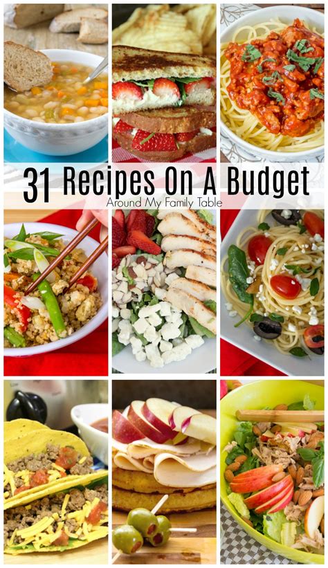 For those who are looking to get better at managing their finances, creating a budget is a great place to start. Recipes on a Budget - Around My Family Table
