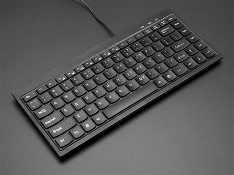 Mini Chiclet Keyboard Usb Wired Black