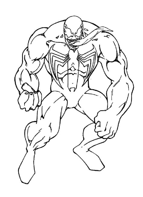 Carnage was once serial killer cletus kasady, and became carnage after merging with the offspring of the alien symbiote called venom during a prison breakout. 76 Disegni di Spider-Man da Colorare | Disegni da colorare ...
