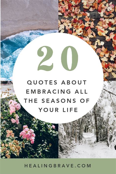 20 Quotes About Embracing All The Seasons Of Life 2022