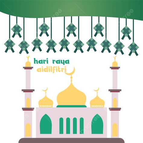 Hari Raya Aidilfitri Vector Design Images Hari Raya Aidilfitri Vector