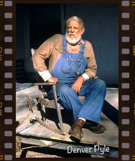Denver Pyle As Uncle Jesse In The Dukes Of Hazzard Gary Hershman