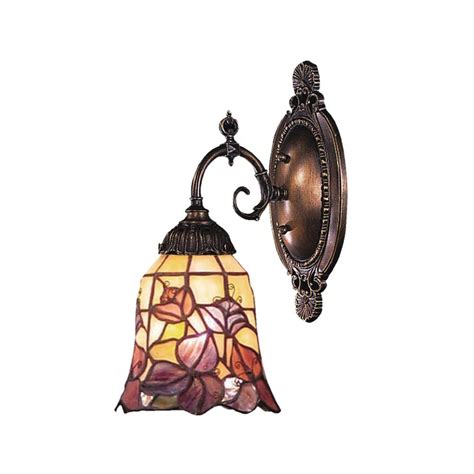 Get inspired with our curated ideas for bathroom vanity lighting and find the perfect item for every room in your home. Titan Lighting 1-Light Tiffany Bronze Sconce-TN-10585 ...