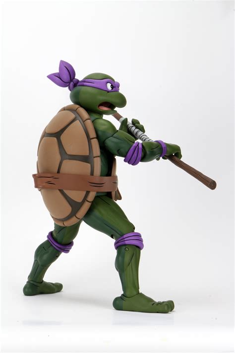 Neca Teenage Mutant Ninja Turtles Cartoon Giant Sized Donatello Fwoosh