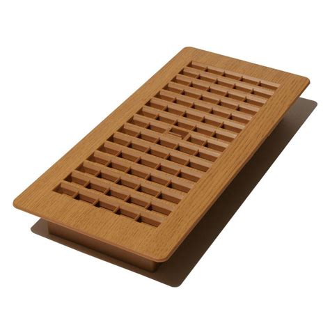 Freestanding portable air conditioners can be moved between rooms. Decor Grates 4 in. x 10 in. Plastic Floor Register in Oak ...