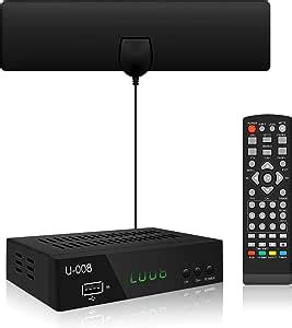 Amazon Digital TV Converter Box With Antenna UBISHENG 1080P