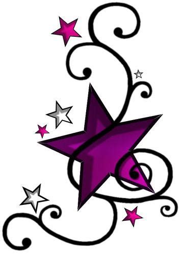 Free Stars And Swirls Tattoo Designs Download Free Stars And Swirls