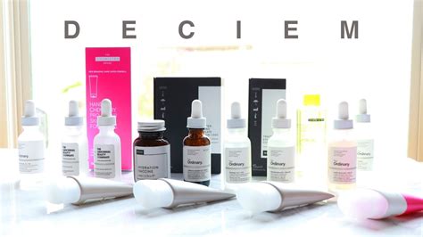 For them, this means skincare treatments that provide solutions to real needs while maintaining open communication and honesty at. Best CHEAP Skincare? HUGE DECIEM Haul & Review | The ...