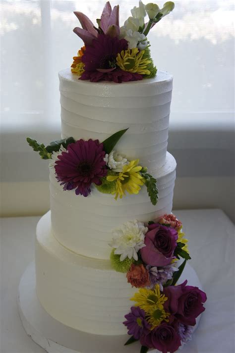 Fresh Flowers Wedding Cake Wedding Cake Fresh Flowers Holiday
