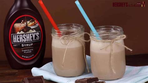 Hersheys Chocolate Milkshake Recipe In 2021 Chocolate Milkshake