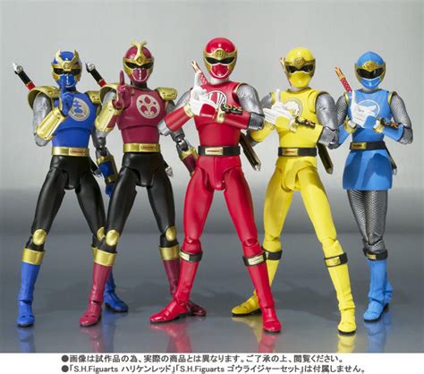 S H Figuarts Hurricaneger Packs Officially Unveiled Tokunation