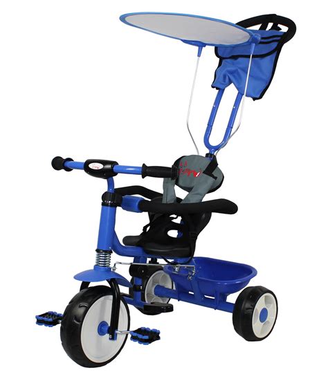 FoxHunter Kids Child Trike Tricycle 3 Wheel 4 In 1 Ride Bike Parent