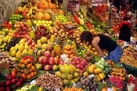 Filefruit Stall In Barcelona Market Wikipedia The Free Encyclopedia