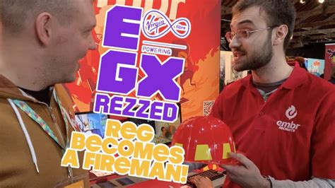 Egx Rezzed 2019 We Did A Live Show And Reg Became A Fireman Youtube
