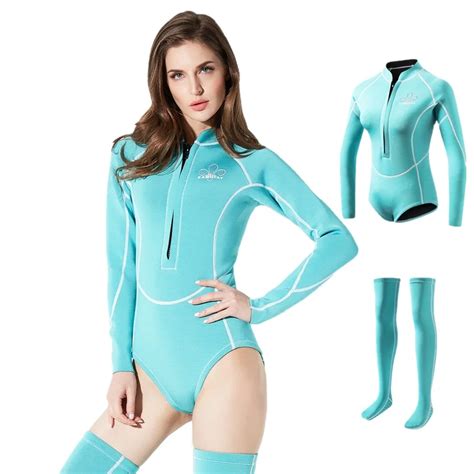 2mm Thickness Scr Neoprene Wetsuit Women 2020 Thermal Warm Diving Suit