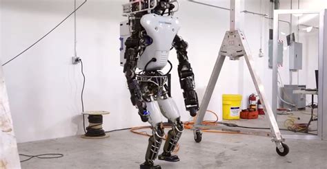 Darpas Incredible Humanoid Robot Can Now Walk On Its Own Two Feet No