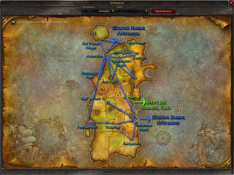 Kalimdor Classicwow World Of Warcraft Map Fantasy World Map My XXX