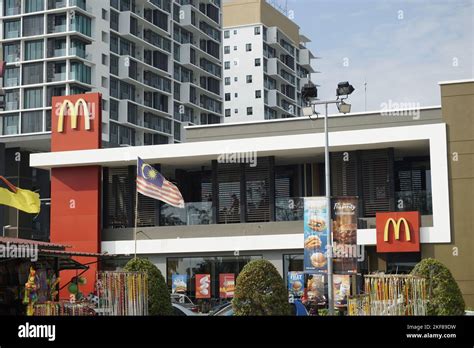 Mcdonalds Fast Food Restaurant In Malaysia Stock Photo Alamy