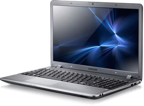 Casing yang berbalut plat logam tipis pada bagian tepi memberi kesan. Harga Laptop Samsung NP350