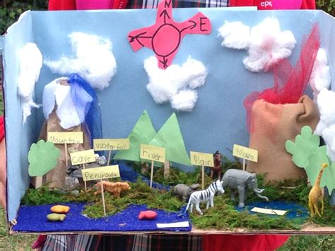 Landforms Projects For Kids Crafts School Projects