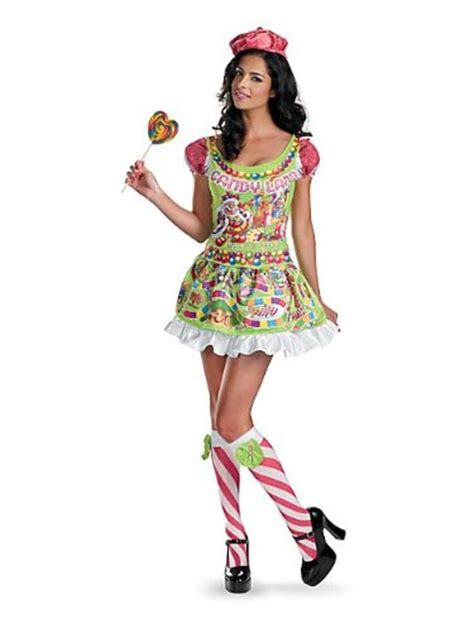 sexy candyland halloween costume for women
