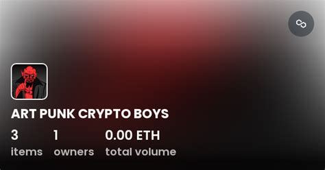 Art Punk Crypto Boys Collection Opensea