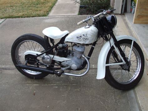 1951 Harley Hummer Or 125 With Custom Paint