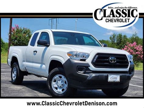 Pre Owned 2022 Toyota Tacoma 2wd Sr Club Cab Pickup In Denison