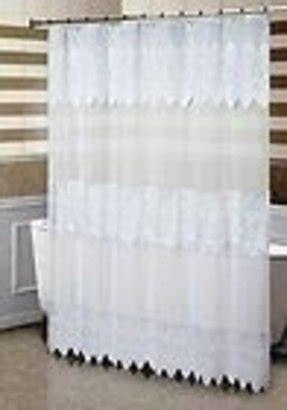 Constructed with reinforced buttonholes that can withstand daily stress. Sheer Fabric Shower Curtain - Foter