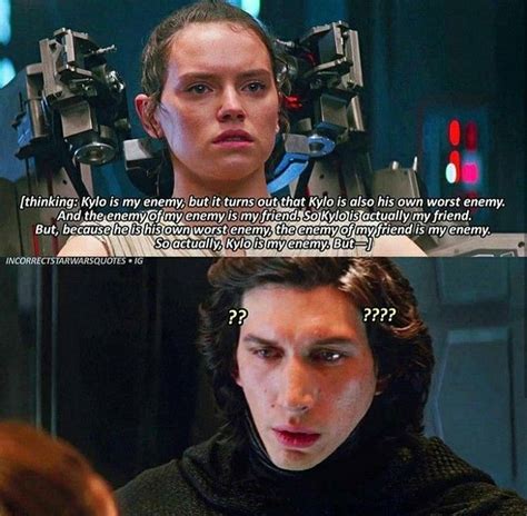 Overthinking During The Interrogation Scene In The Force Awakens Rey Star Wars Star Wars