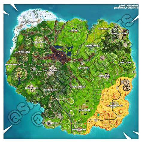 Help support & rank creators by liking their maps. El posible Mapa de Fortnite en la Temporada 6