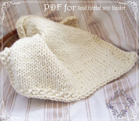 These beautiful baby blanket knitting patterns are fantastic for keeping little ones warm. 111 Knitting Pattern PDF Chunky Baby Blanket Instant ...