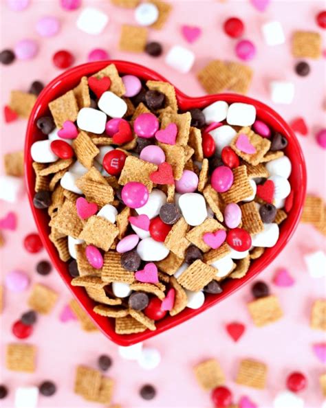 Valentines Smores Snack Mix A Delicious Valentines Day Sweet Treat