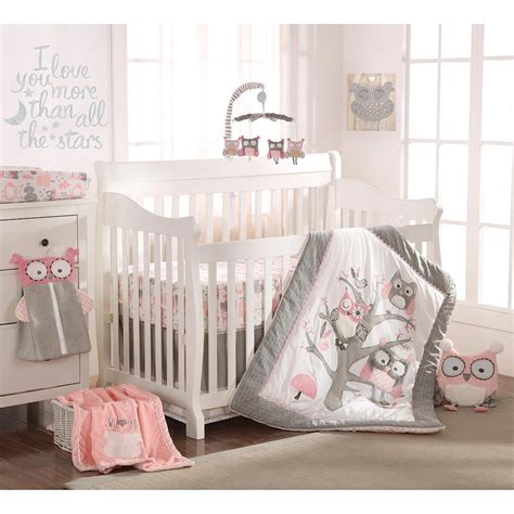 There are 1182 owl crib bedding for sale on etsy, and. Levtex Baby Night Owl 5 Piece Crib Bedding Set - Pink ...