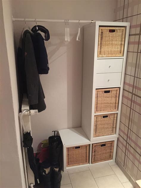 #garderobe #kallax #ikea #diyDIY Garderobe Ikea Kallax | Garderobe ikea