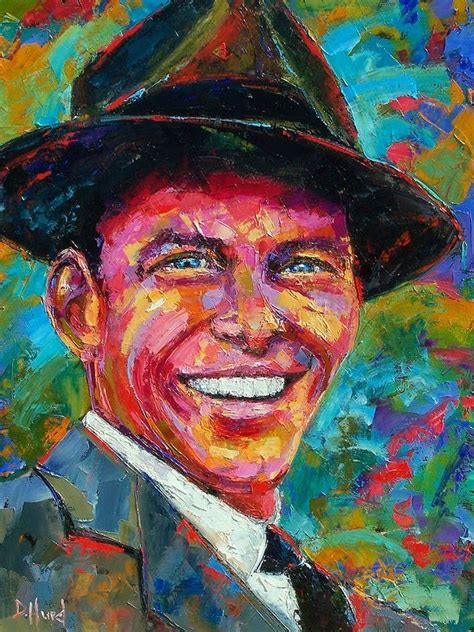 Contemporary Artists Of Texas Abstract Palette Knife Portrait Frank