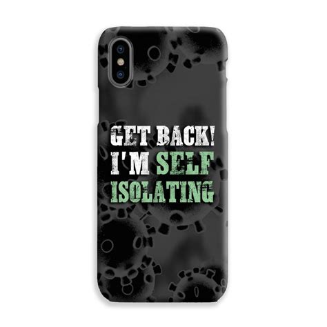 7.27 inches (h) x 3.52 inches (w) x.54 inches (d). Get Back Self Isolating Mobile Phone Case | UK Cop Humour