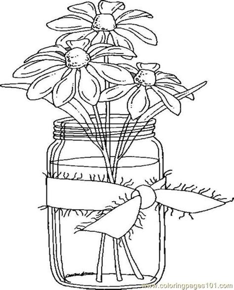 Jar Coloring Page At Getcolorings Com Free Printable Colorings Pages