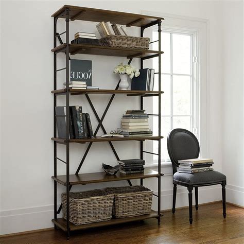 Open bookcase with x back and sides, based on design from ballard catalogue. Toulouse Tall Bookcase | Ballard Designs in 2021 | Tall ...