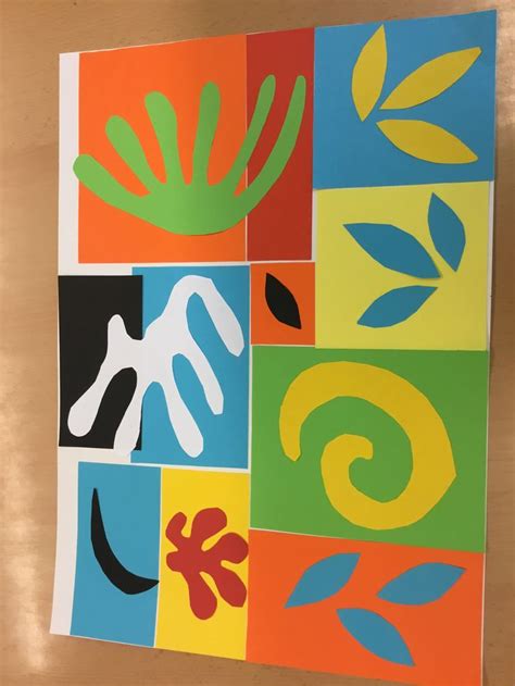 'organic' art is not something built, based on plans, materials and tools. Matisse organic shapes | Organic shapes art, Flower ...