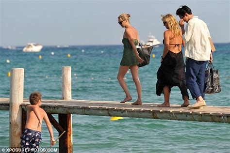Skinny Dipper Kate Moss Continues The Frolics And Fun In