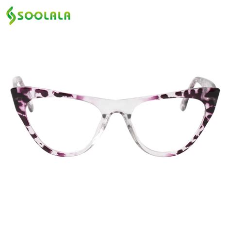 Buy Soolala Cat Eye Reading Glasses Women Men Fashion New Leopard Pattern