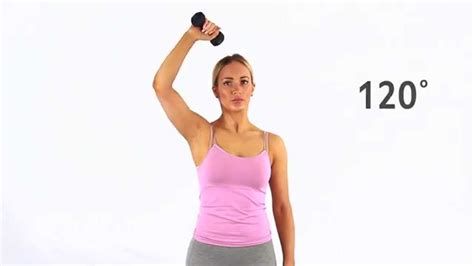 120 Degree Internal Rotation Rotator Cuff Strengthening With Dumbbell