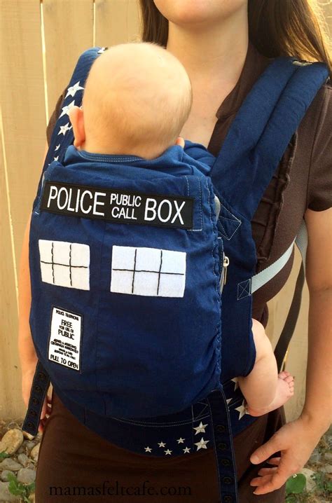 How To Turn An Ergobaby Carrier Into A Tardis Ergobaby