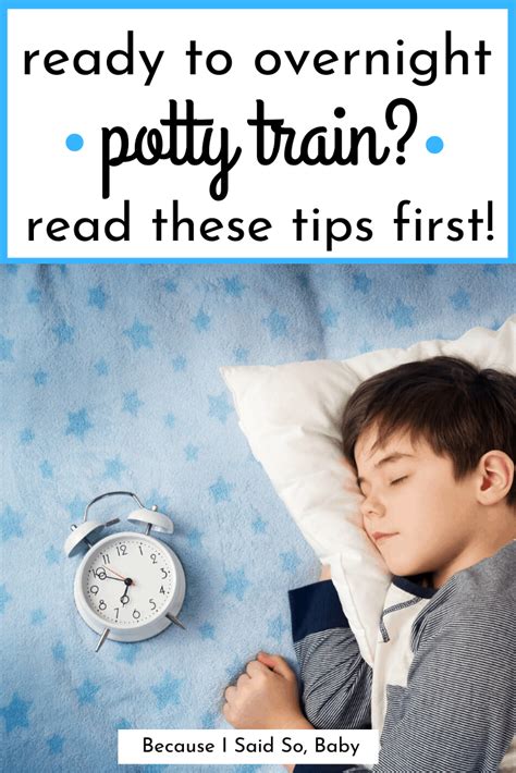 Nighttime Potty Training Everything You Need To Know Potty Training