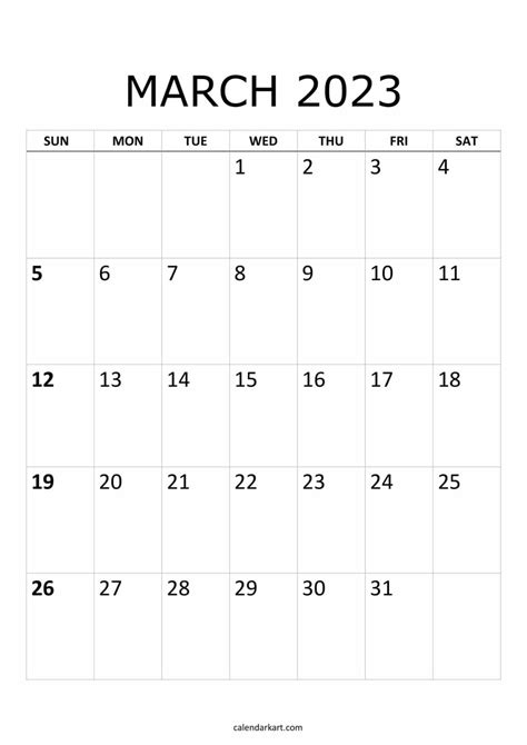 March 2023 Calendar 20 Free Printables Pdf