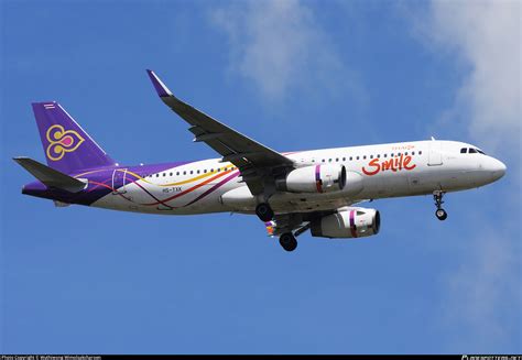 Hs Txk Thai Smile Airbus A320 232 Wl Photo By Wuthiwong Wimolsakcharoen Id 1301437