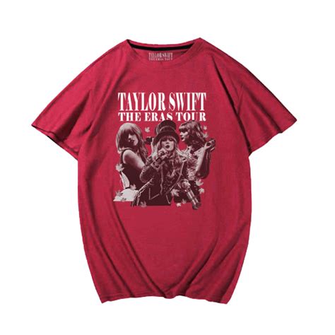Taylor Swift The Eras Tour Red Taylors Version Album T Shirt
